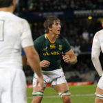 DURBAN, SOUTH AFRICA - JUNE 09, Eben Etzebeth during the 1st Castle Lager Incoming Tour test match between South Africa and England from Mr Price Kings Park on June 09, 2012 in Durban, South Africa