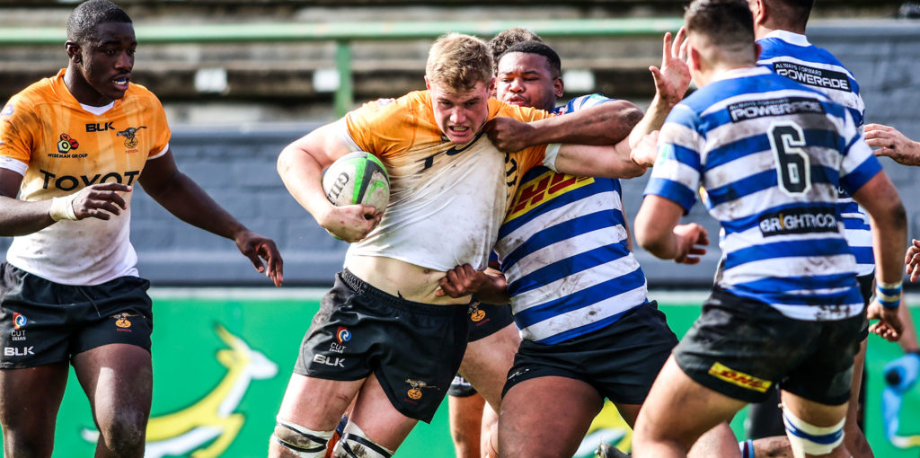 SA Schools captain JJ Theron in action for Free State U18
