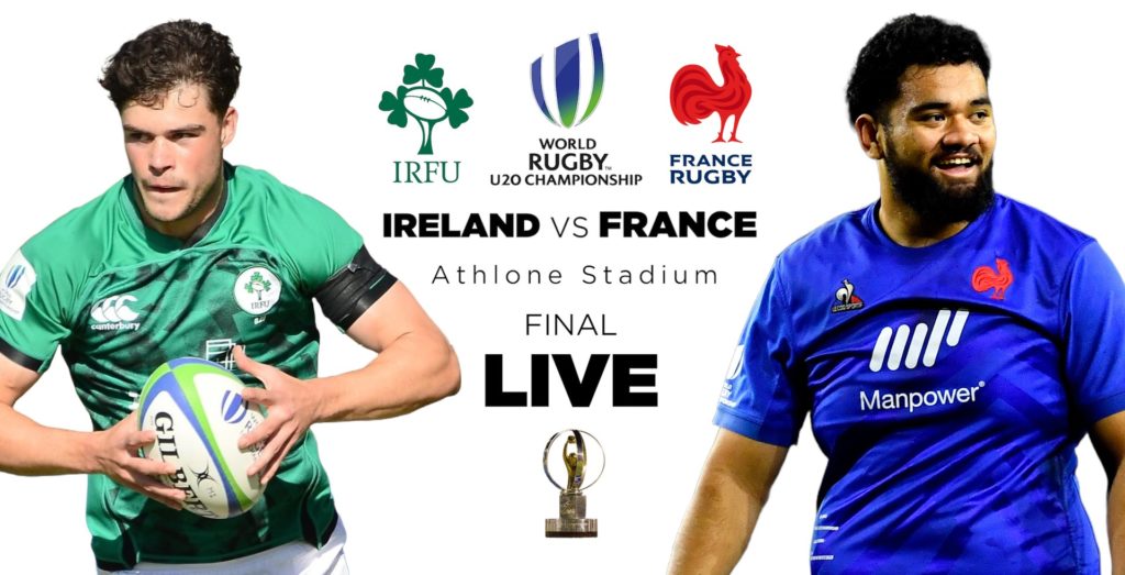 LIVE: Ireland U20 vs France U20