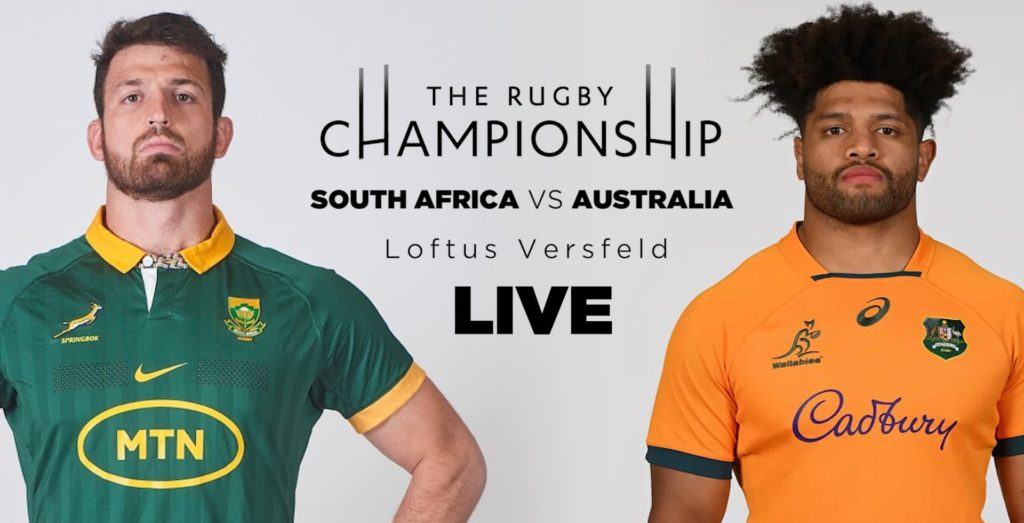 LIVE: Springboks vs Wallabies