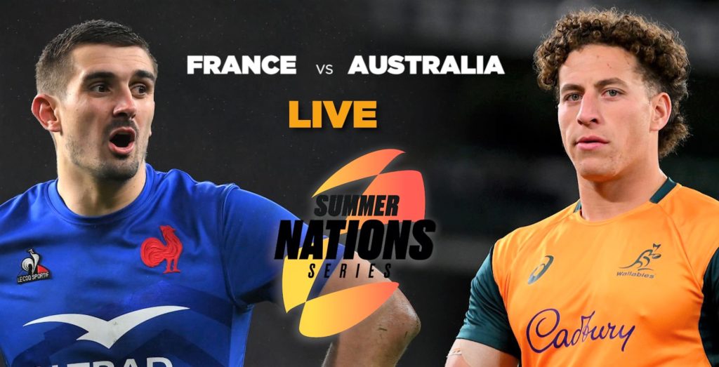 LIVE: France vs Australia