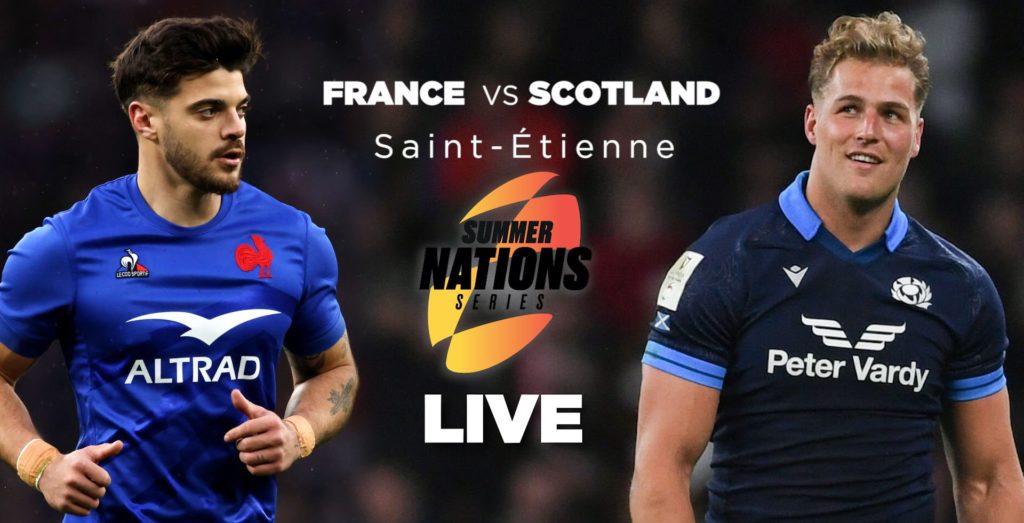 LIVE: France vs Scotland