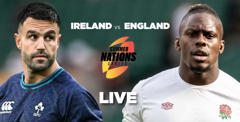 LIVE: Ireland vs England