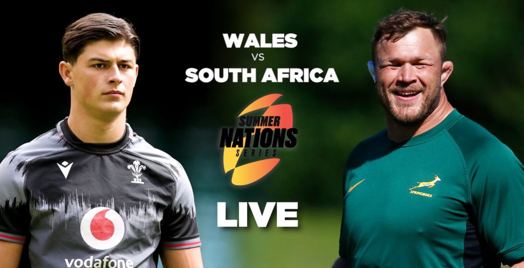 LIVE: Wales vs Springboks