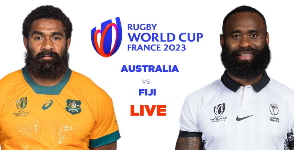 LIVE: Australia vs Fiji