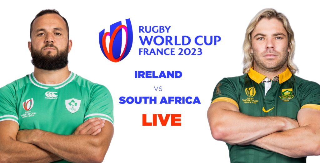 LIVE: Ireland vs South Africa