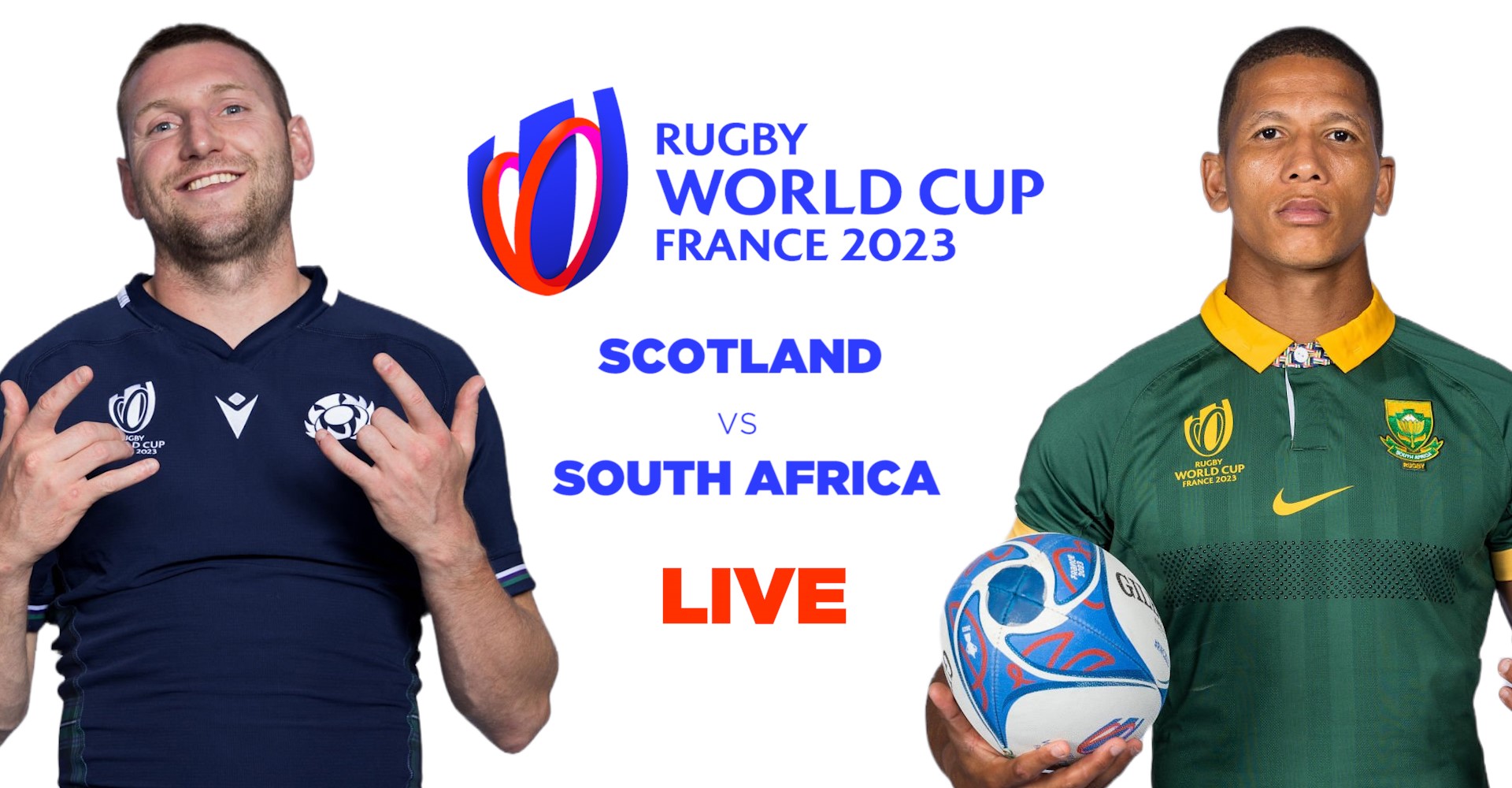 Scotland vs South Africa RWC LIVE