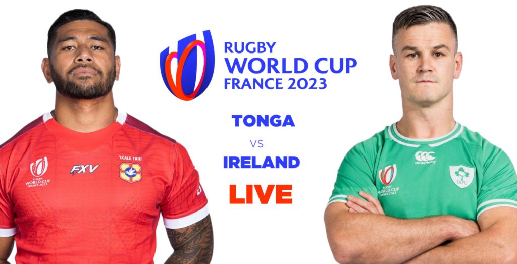 LIVE: Tonga vs Ireland