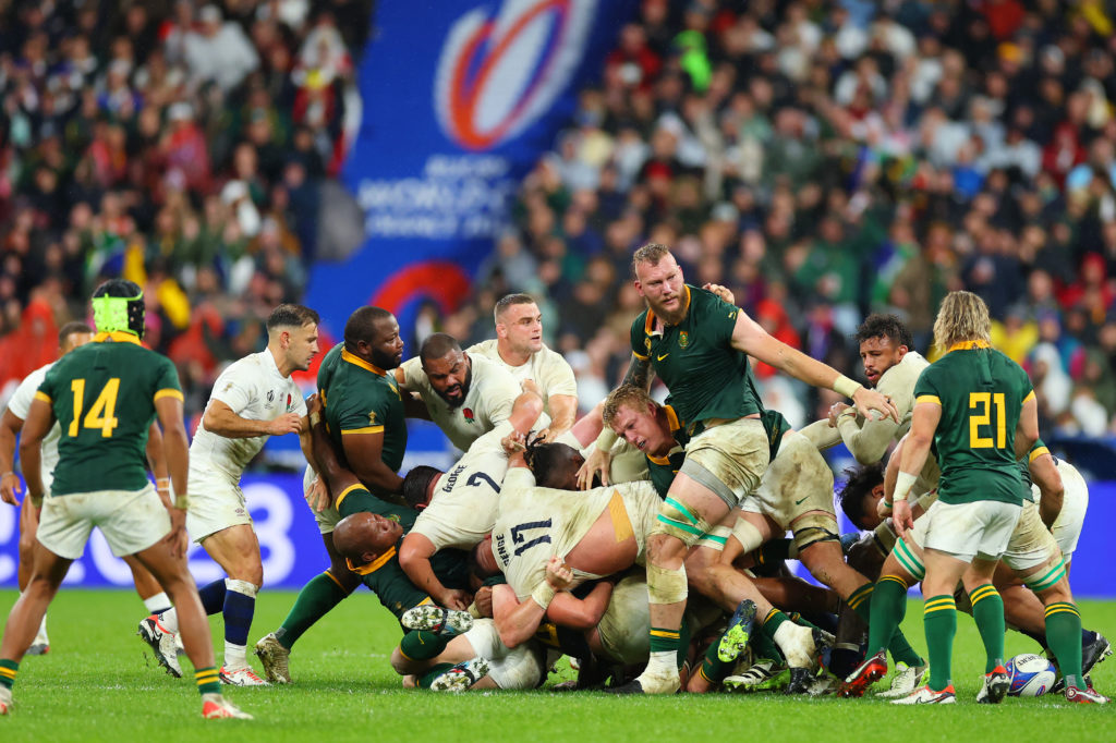 The Springboks outscrum England at Stade de France in the World Cup semi-finals