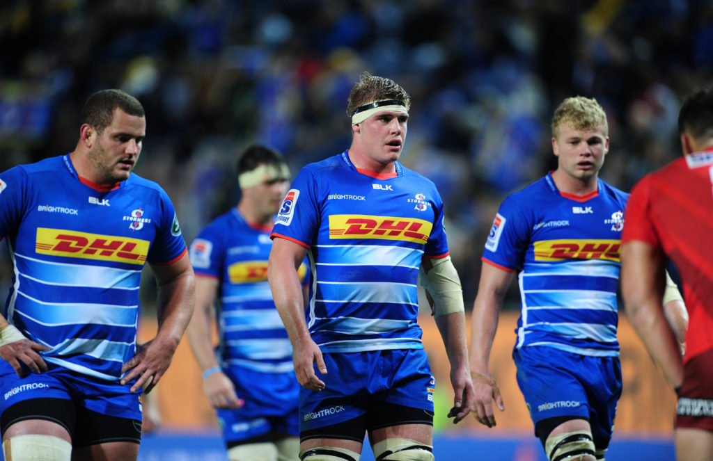Ernst van Rhyn of the Stormers (centre) during the 2019 Super Rugby game between the Stormers and the Sunwolves at Newlands Rugby Stadium, Cape Town on 8 June 2019