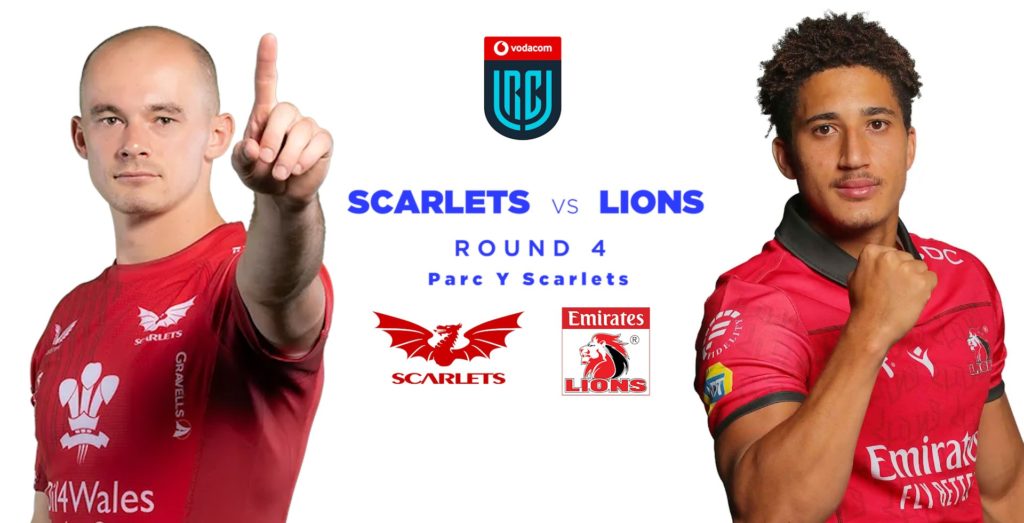 LIVE: Scarlets vs Lions