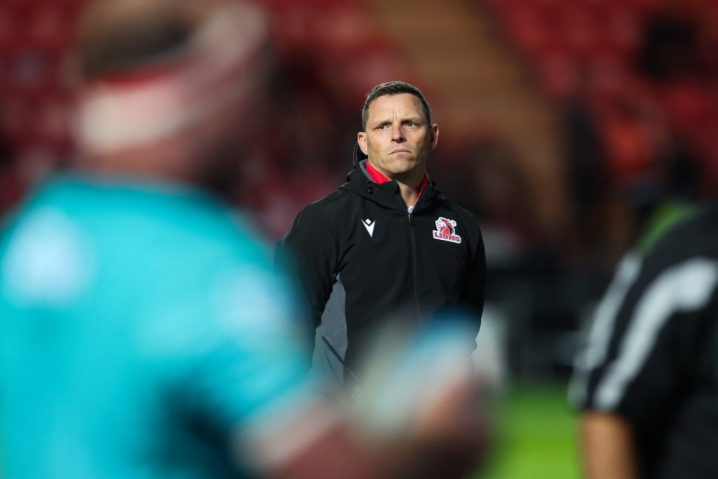 Mandatory Credit: Photo by Huw Evans Agency/Shutterstock (14204722f) Lions Head Coach Ivan van Rooyen during warm up Scarlets v Emirates Lions, BKT United Rugby Championship, Parc y Scarlets, Llanelli, Wales - 11 Nov 2023