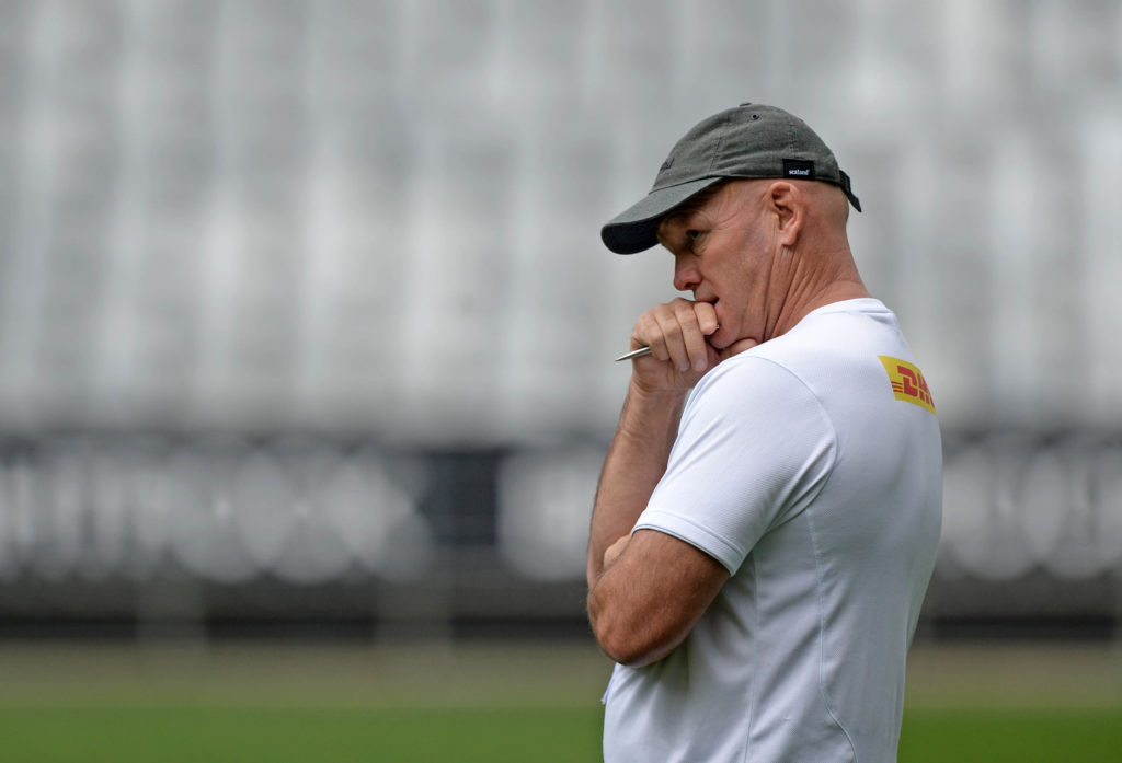 John Dobson, head coach of the Stormers during the Heineken Champions Cup 2022/23 training session for the Stormers at Cape Town Stadium on 29 March 2023 © Ryan Wilkisky/BackpagePix