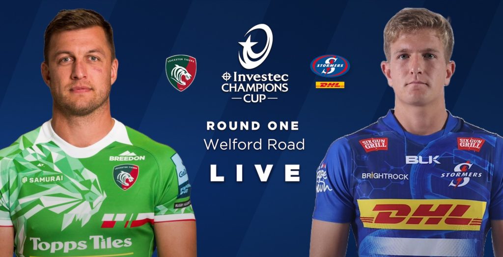 LIVE: Leicester Tigers vs Stormers