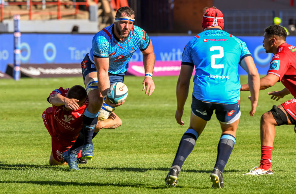 Mandatory Credit: Photo by SteveHaagSports/INPHO/Shutterstock (14161677be) Vodacom Bulls vs Scarlets. Marcell Coetzee of the Vodacom Bulls BKT United Rugby Championship, Johannesburg, Pretoria, South Africa - 22 Oct 2023