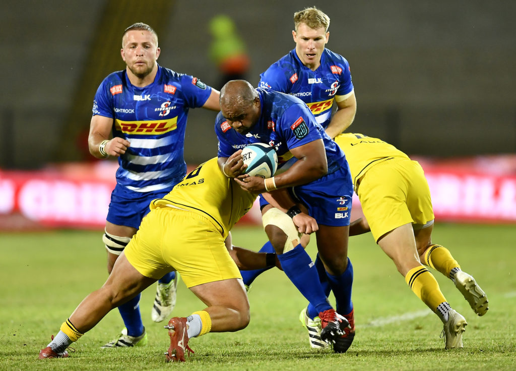 STELLENBOSCH, SOUTH AFRICA - DECEMBER 02: Ali Vermaak of the Stormers during the United Rugby Championship match between DHL Stormers and Zebre at Danie Craven Stadium on December 02, 2023 in Stellenbosch, South Africa. (Photo by Ashley Vlotman/Gallo Images)