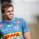 Dan du Plessis during the Stormers training session held at the Bellville High Performance Centre in Cape Town on 23 May 2023 ©Shaun Roy/BackpagePix