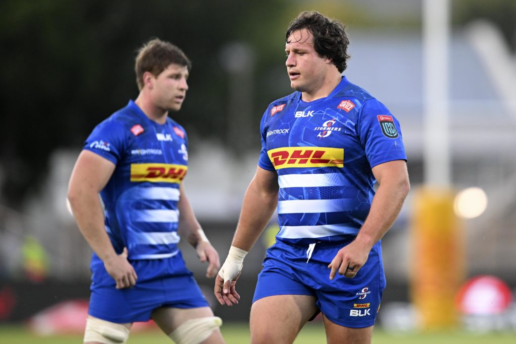 Neethling Fouche of the Stormers during the 2023 United Rugby Championship game between the Stormers and Zebre at Danie Craven Stadium in Stellenbosch on 2 December 2023 ©Ryan Wilkisky/BackpagePix