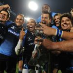 PRETORIA, SOUTH AFRICA - MAY 30, Vodacom Bulls players celebrate during the Super 14 final match between Vodacom Bulls and Chiefs from Loftus Versfeld Stadium on May 30, 2009, in Pretoria, South Africa. Photo by Lefty Shivambu / Gallo Images