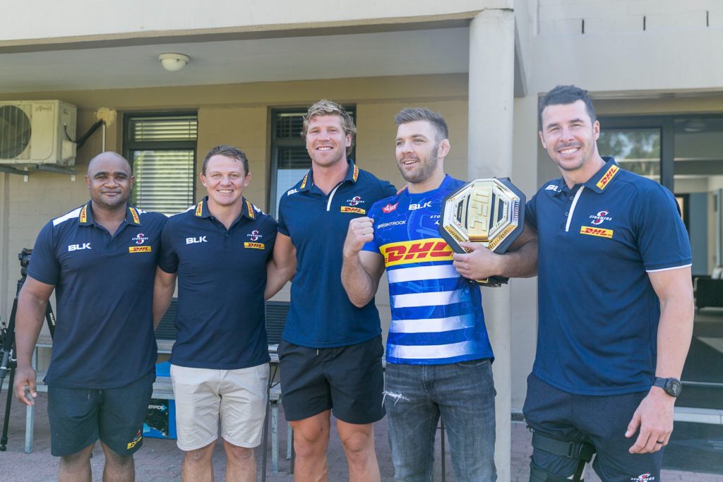 Stormers with Dricus du Plessis