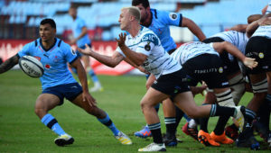 PRETORIA, SOUTH AFRICA - APRIL 07: Johan Mulder of the Griquas during the Currie Cup, Premier Division match between Vodacom Bulls and Windhoek Draught Griquas at Loftus Versfeld on April 07, 2023 in Pretoria, South Africa. (Photo by Gallo Images/Getty Images)