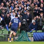 James Lowe scores for Leinster