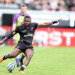 DURBAN, SOUTH AFRICA - MARCH 30: Siya Masuku of the Hollywoodbets Sharks during the United Rugby Championship match between Hollywoodbets Sharks and Edinburgh at Hollywoodbets Kings Park Stadium on March 30, 2024 in Durban, South Africa. (Photo by Steve Haag Sports/Gallo Images)