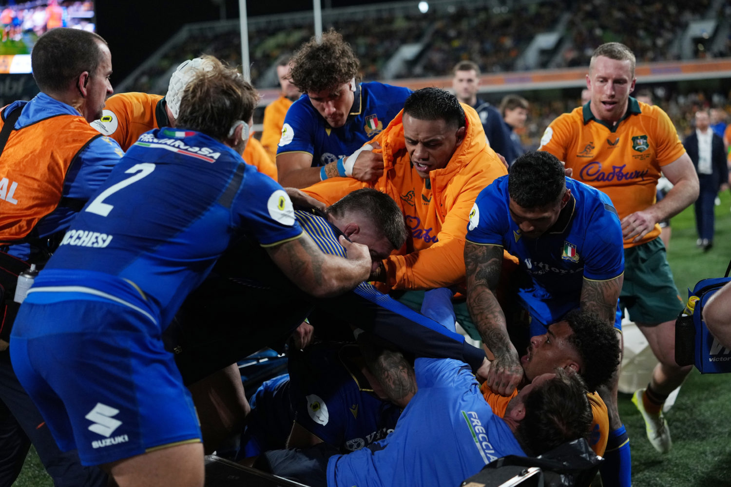 Italy Prop Riccioni Banned for Sideline Brawl 2026