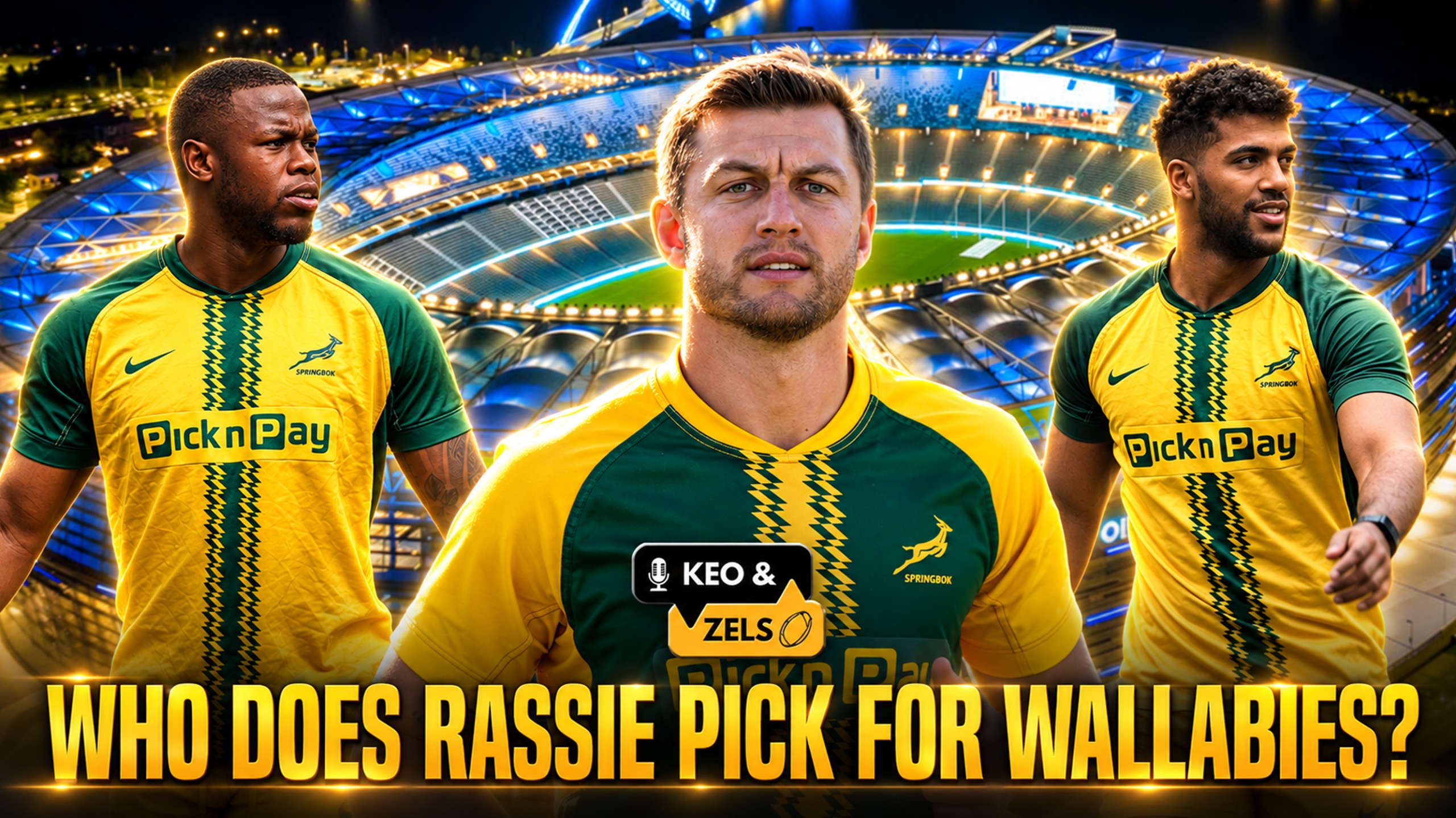 Keo & Zels: Who does Rassie pick for Wallabies?